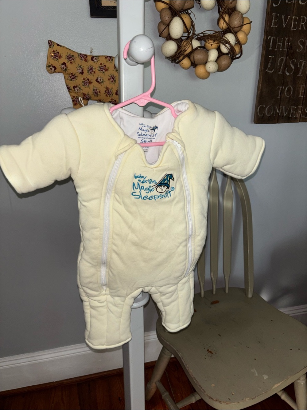 Baby Merlins Magic Sleepsuit NWOT - Cream Kids One-Piece (Small)